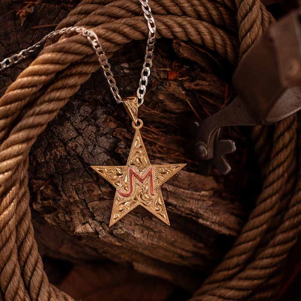 Ranch Brand Star Custom Pendant